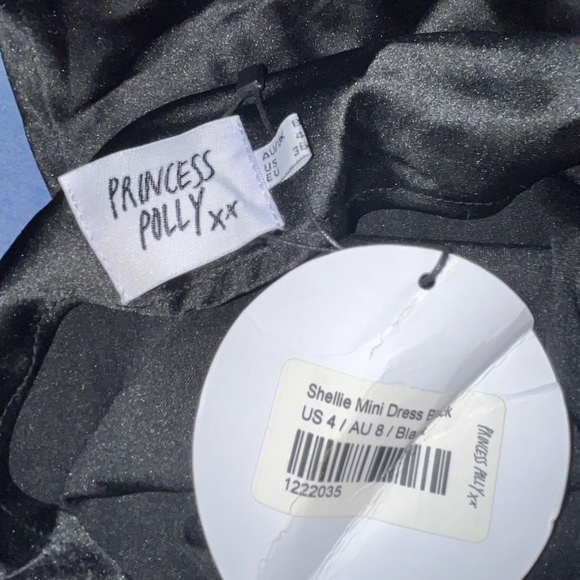 Princess Polly Black Mini Dress - Picture 4 of 4
